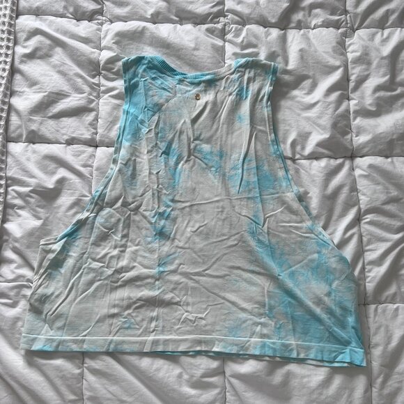 Spiritual Gangster Tie Dye Seamless Muscle Tank - Picture 2 of 4